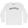 Bahamian Adult Cotton Long Sleeve T-shirt by Tribe Lacrosse