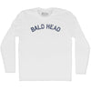 Bald Head Adult Cotton Long Sleeve T-shirt by Tribe Lacrosse