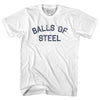 Balls of Steel Womens Cotton Junior Cut T-Shirt by Tribe Lacrosse