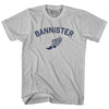 Bannister Track Running Winged Foot Adult Cotton T-shirt  by Tribe Lacrosse