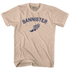 Bannister Track Running Winged Foot Adult Cotton T-shirt  by Tribe Lacrosse