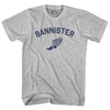 Bannister Track Running Winged Foot Adult Cotton T-shirt  by Tribe Lacrosse