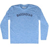 Barbadian Adult Tri-Blend Long Sleeve T-shirt by Tribe Lacrosse