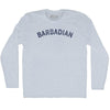 Barbadian Adult Tri-Blend Long Sleeve T-shirt by Tribe Lacrosse
