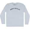 Baron Von Slam Adult Tri-Blend Long Sleeve T-shirt by Tribe Lacrosse