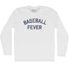 Baseball Fever Adult Cotton Long Sleeve T-shirt by Tribe Lacrosse