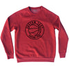 Basketball Custom Text Adult Tri-Blend Sweatshirt Tribe Lacrosse
