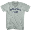Basketball Fever Adult Tri-Blend V-neck T-shirt by Tribe Lacrosse