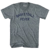 Basketball Fever Tri-Blend V-neck Womens Junior Cut T-shirt by Tribe Lacrosse