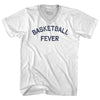 Basketball Fever Adult Tri-Blend V-neck T-shirt by Tribe Lacrosse