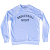 Basketball Night Adult Tri-Blend Sweatshirt by Tribe Lacrosse