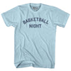 Basketball Night Adult Cotton T-shirt by Tribe Lacrosse