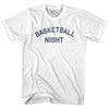 Basketball Night Adult Cotton T-shirt by Tribe Lacrosse