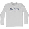 Bat City Adult Cotton Long Sleeve T-shirt by Tribe Lacrosse