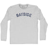 Bayside Adult Cotton Long Sleeve T-shirt by Tribe Lacrosse