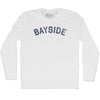Bayside Adult Cotton Long Sleeve T-shirt by Tribe Lacrosse