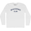 Beachcomber Club Adult Cotton Long Sleeve T-shirt by Tribe Lacrosse
