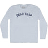Bear Trap Adult Tri-Blend Long Sleeve T-shirt by Tribe Lacrosse