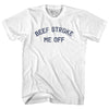 Beef Stroke Me Off Womens Cotton Junior Cut T-Shirt by Tribe Lacrosse