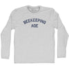 Beekeeping Age Adult Cotton Long Sleeve T-shirt by Tribe Lacrosse