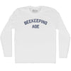 Beekeeping Age Adult Cotton Long Sleeve T-shirt by Tribe Lacrosse