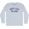 Beer Can Island Adult Tri-Blend Long Sleeve T-shirt by Tribe Lacrosse