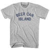 Beer Can Island Womens Cotton Junior Cut T-Shirt by Tribe Lacrosse