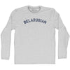 Belarusian Adult Cotton Long Sleeve T-shirt by Tribe Lacrosse