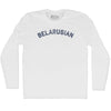 Belarusian Adult Cotton Long Sleeve T-shirt by Tribe Lacrosse