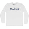 Belgian Adult Cotton Long Sleeve T-shirt by Tribe Lacrosse