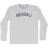 Bengali Adult Cotton Long Sleeve T-shirt by Tribe Lacrosse