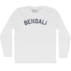 Bengali Adult Cotton Long Sleeve T-shirt by Tribe Lacrosse