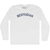 Bermudian Adult Cotton Long Sleeve T-shirt by Tribe Lacrosse