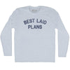 Best Laid Plans Adult Tri-Blend Long Sleeve T-shirt by Tribe lacrosse