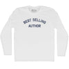 Best Selling Author Adult Cotton Long Sleeve T-shirt by Tribe Lacrosse