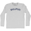 Bhojpuri Adult Cotton Long Sleeve T-shirt by Tribe Lacrosse