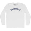 Bhutanese Adult Cotton Long Sleeve T-shirt by Tribe Lacrosse