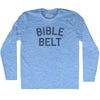 Bible Belt Adult Tri-Blend Long Sleeve T-shirt by Tribe Lacrosse