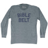 Bible Belt Adult Tri-Blend Long Sleeve T-shirt by Tribe Lacrosse