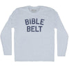 Bible Belt Adult Tri-Blend Long Sleeve T-shirt by Tribe Lacrosse