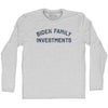 Biden Family Investments Adult Cotton Long Sleeve T-shirt by Tribe Lacrosse