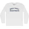 Biden Family Investments Adult Cotton Long Sleeve T-shirt by Tribe Lacrosse