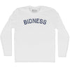 Bidness Adult Cotton Long Sleeve T-shirt by Tribe Lacrosse