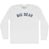Big Bear Adult Cotton Long Sleeve T-shirt by Tribe Lacrosse