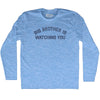Big Brother Is Watching You Adult Tri-Blend Long Sleeve T-shirt by Tribe Lacrosse