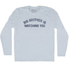 Big Brother Is Watching You Adult Tri-Blend Long Sleeve T-shirt by Tribe Lacrosse