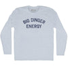 Big Dinger Energy Adult Tri-Blend Long Sleeve T-shirt by Tribe Lacrosse