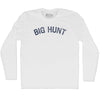 Big Hunt Adult Cotton Long Sleeve T-shirt by Tribe Lacrosse