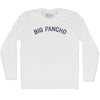 Big Pancho Adult Cotton Long Sleeve T-shirt by Tribe Lacrosse