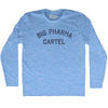 Big Pharma Cartel Adult Tri-Blend Long Sleeve T-shirt by Tribe Lacrosse